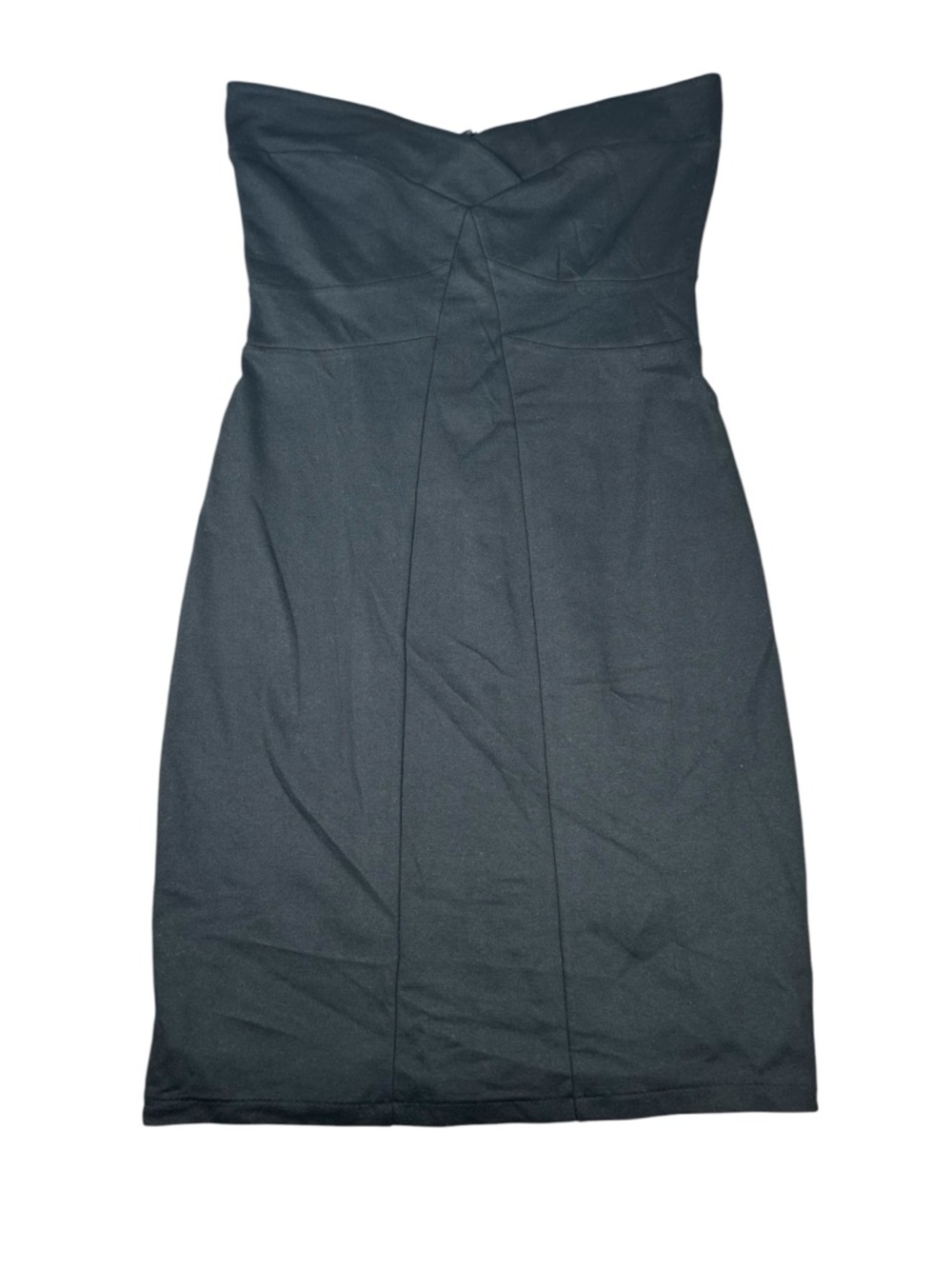 MNG by Mango black strapless dress Size US Large